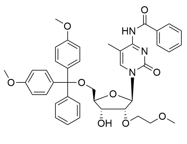 N-苯甲?；?2'-O-甲氧基乙基-5-O-二甲氧基三苯甲基-5-甲基胞苷